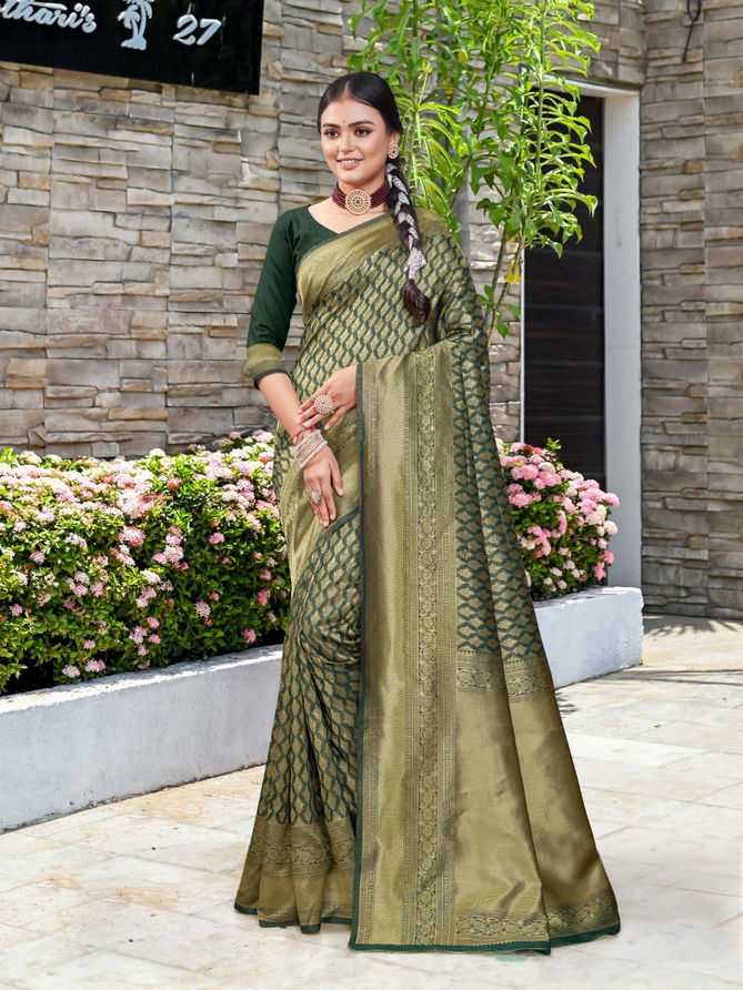 Ritika Tilak2 Designer Banarasi Silk Sarees 